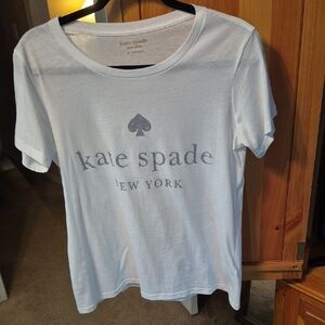 Kate Spade White Tee with Logo